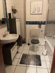 Bad Helle 2-Zimmer-Wohnung mit zwei Balkonen