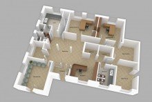 Grundriss Helle und vielseitig nutzbare Praxis/B�ror�ume zu vermieten