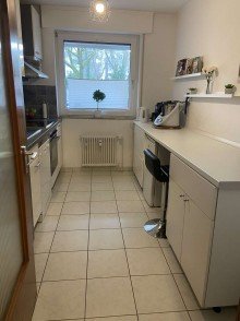 K�che Helle 2-Zimmer-Wohnung mit zwei Balkonen