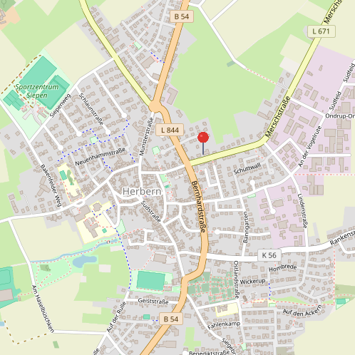 Lageplan Praxis Ascheberg