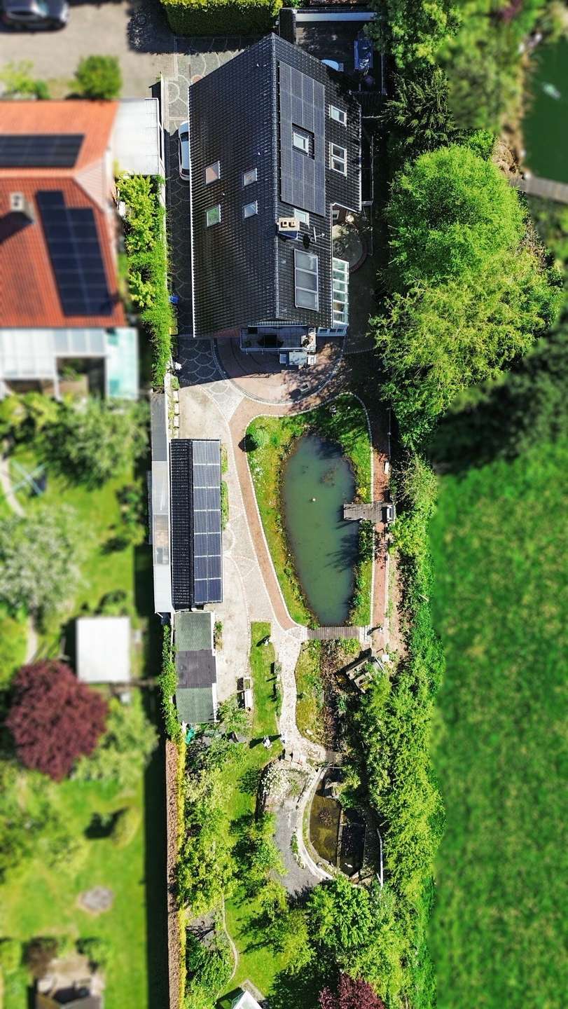 Drohnenaufnahme Mehrfamilienhaus Sendenhorst