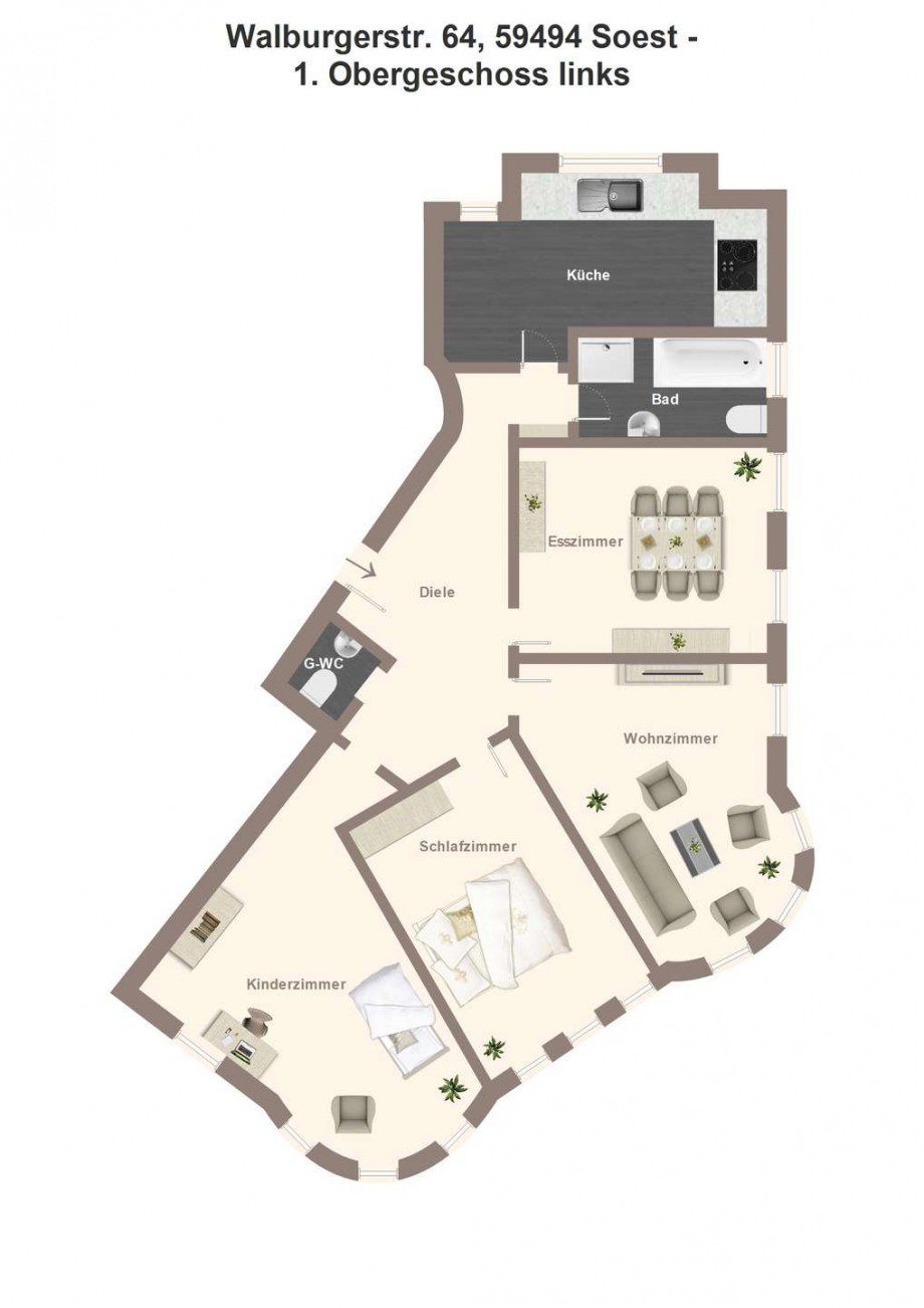 Grundriss Wohnung Soest