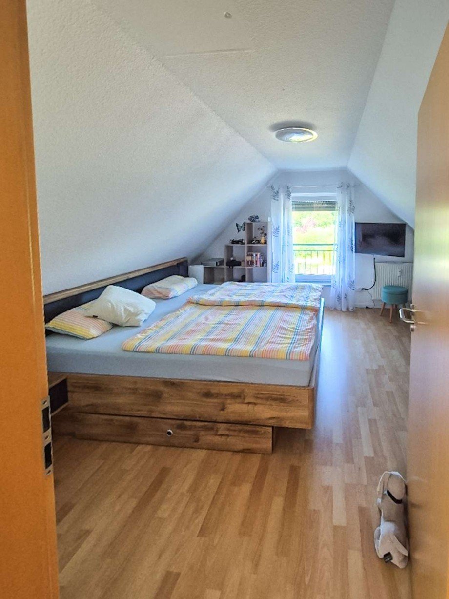 Schlafzimmer Dachspitz Mehrfamilienhaus Sendenhorst